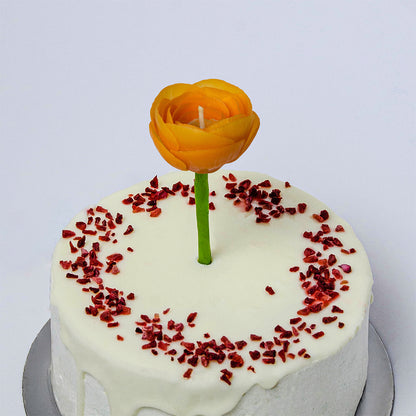 rankų darbo bičių vaško gimtadienio gėlės žvakė